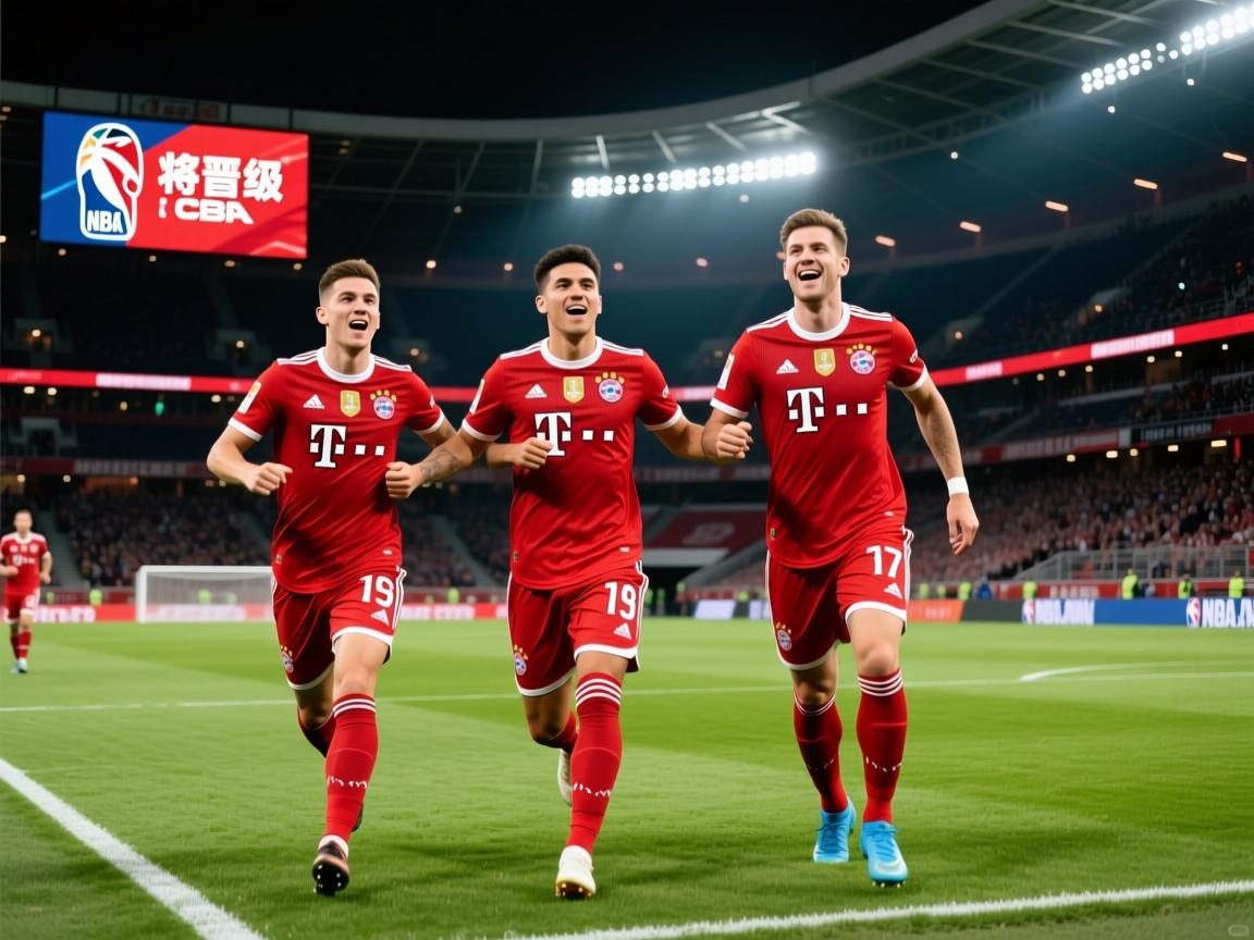 拜仁慕尼黑三球告捷,将晋级之路走得更稳