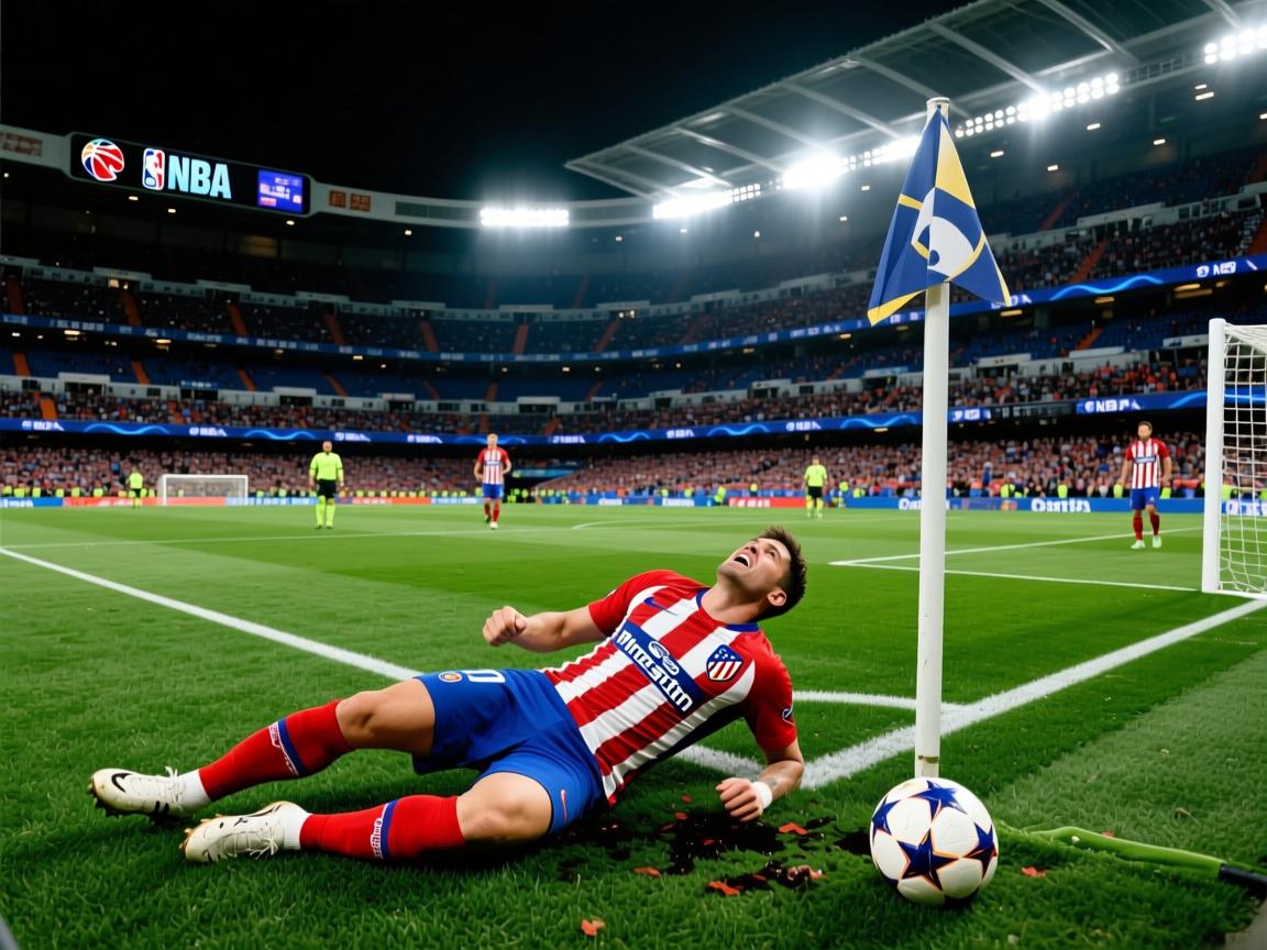 马德里竞技遭受惨败,欧冠之旅告终 第4张