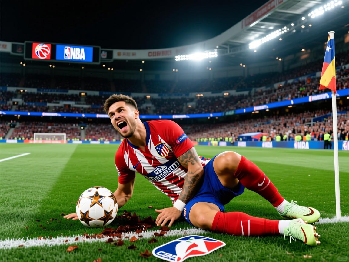 马德里竞技遭受惨败,欧冠之旅告终 第2张