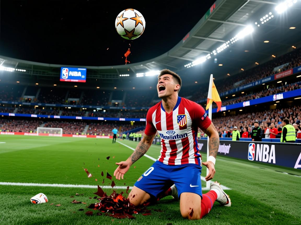 马德里竞技遭受惨败,欧冠之旅告终 第3张