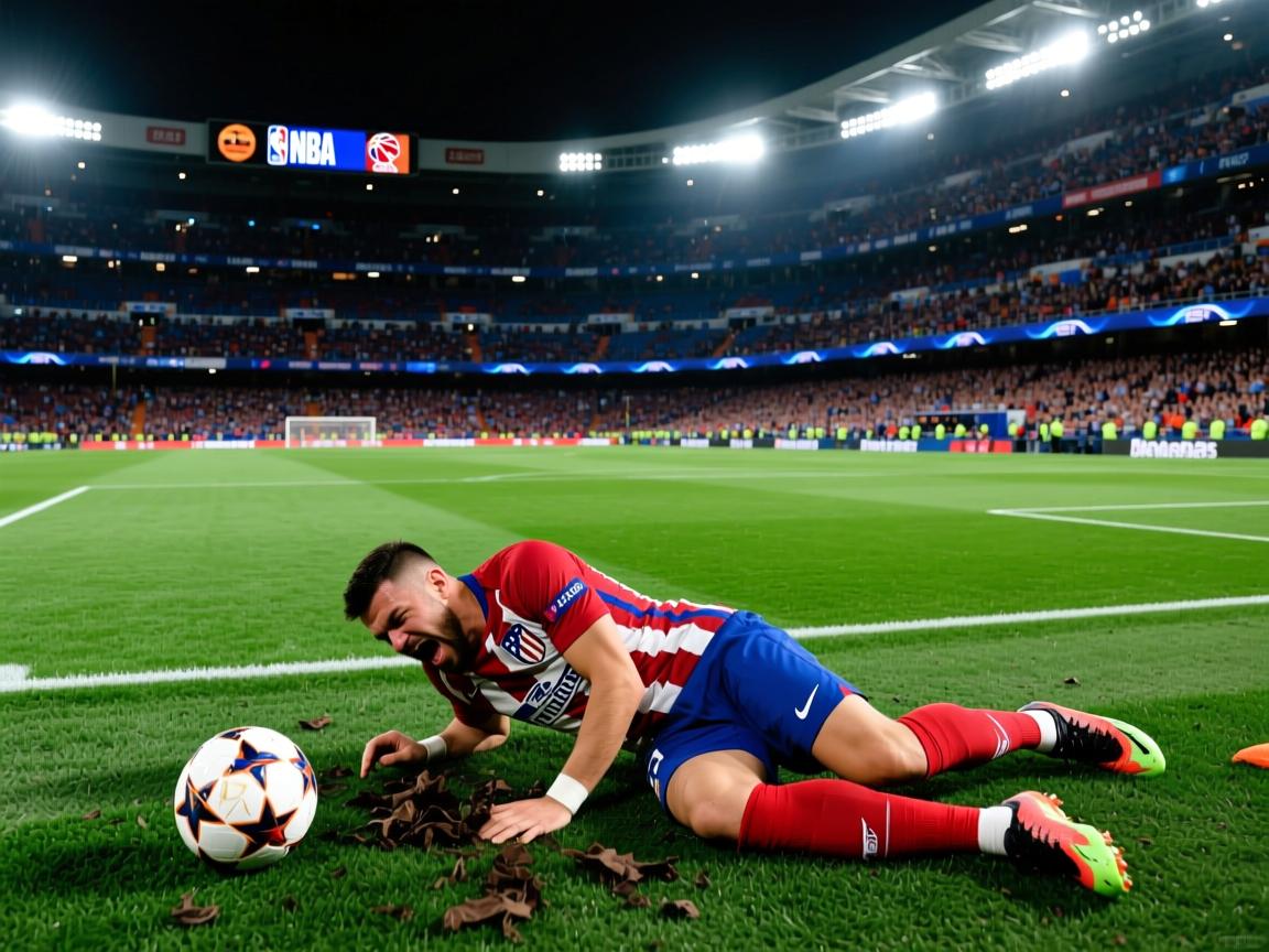 马德里竞技遭受惨败,欧冠之旅告终 第4张