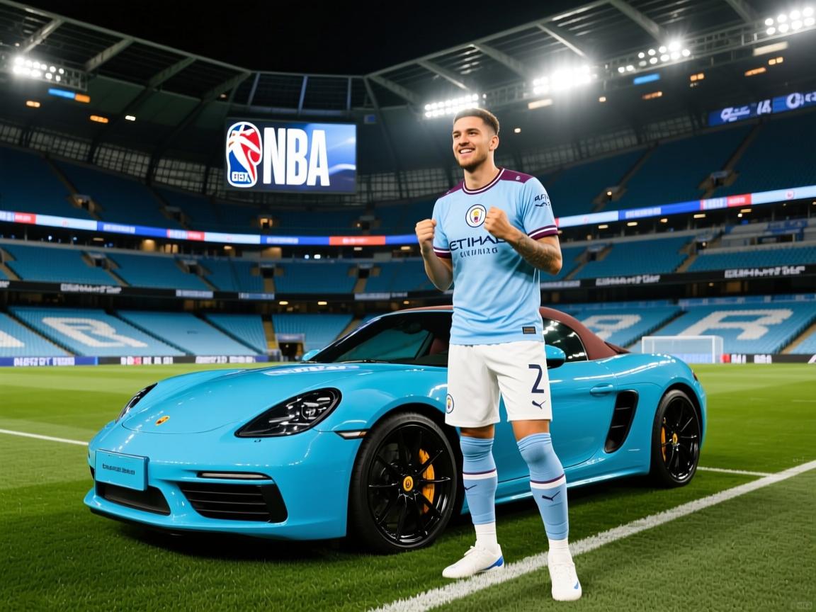 曼城球员公布自己的座驾:球迷空降惊喜 第2张