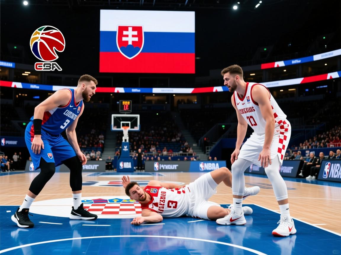 斯洛伐克队在客场与克罗地亚对决,最终-失利 第3张