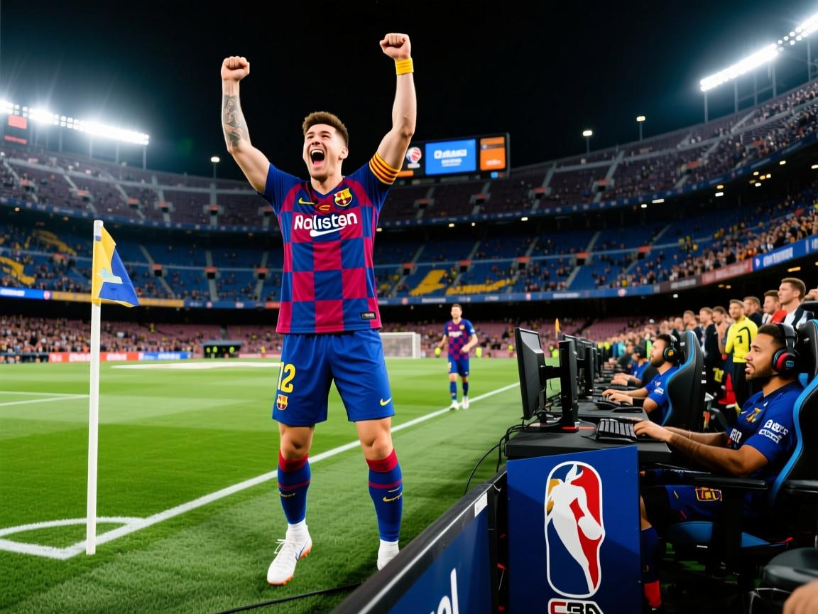 巴塞罗那球员进球狂热表现,助力球队登顶 第2张