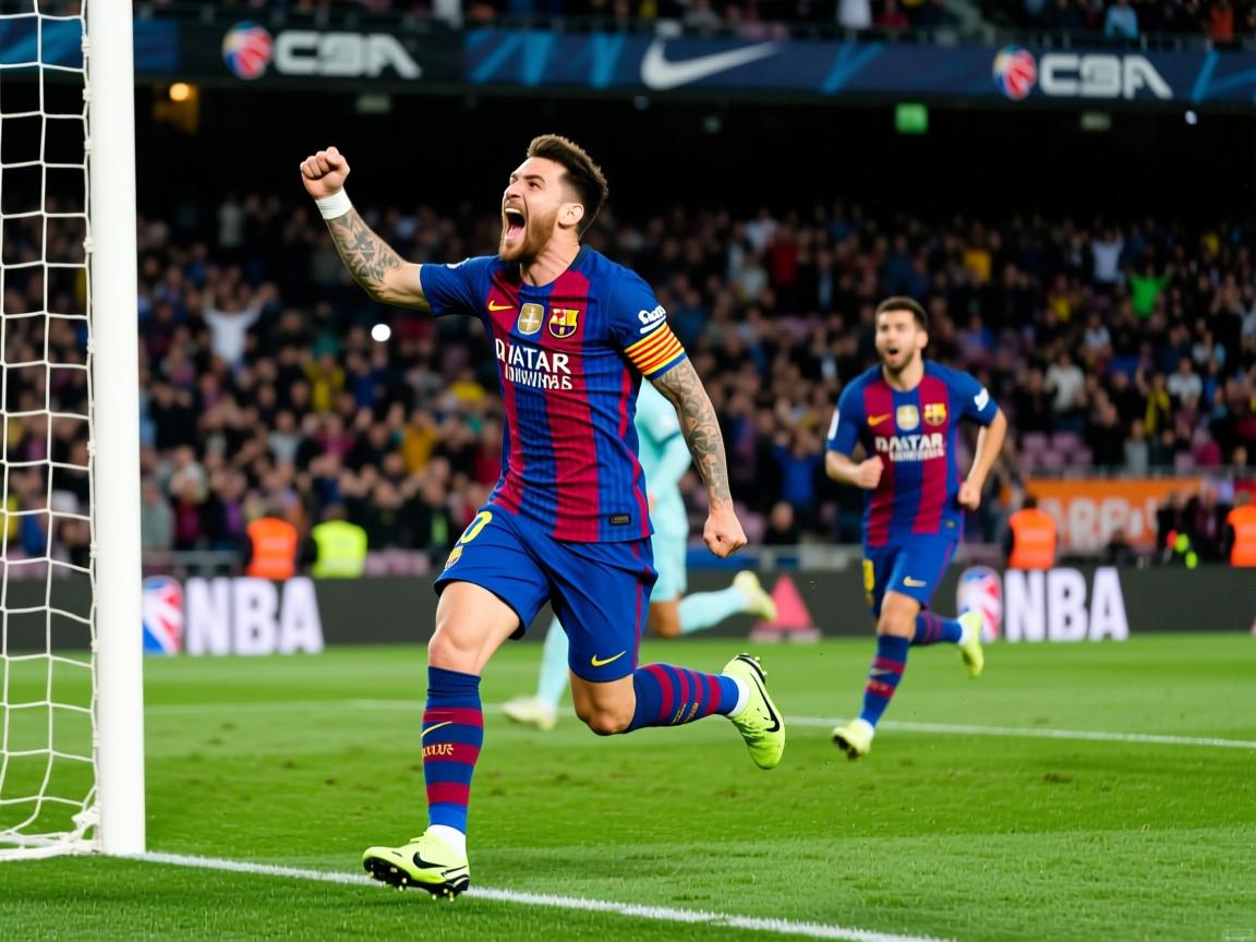 巴塞罗那球员进球狂热表现,助力球队登顶 第3张