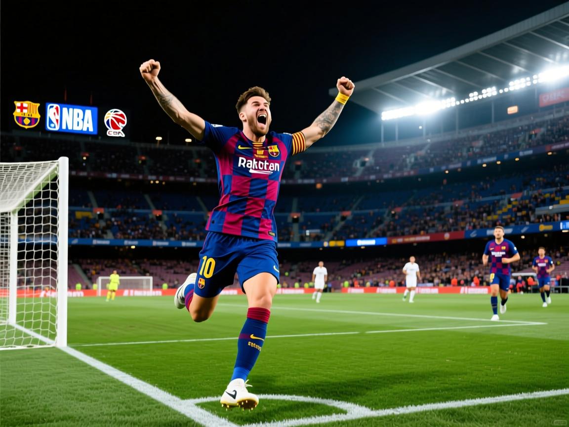 巴塞罗那球员进球狂热表现,助力球队登顶 第4张