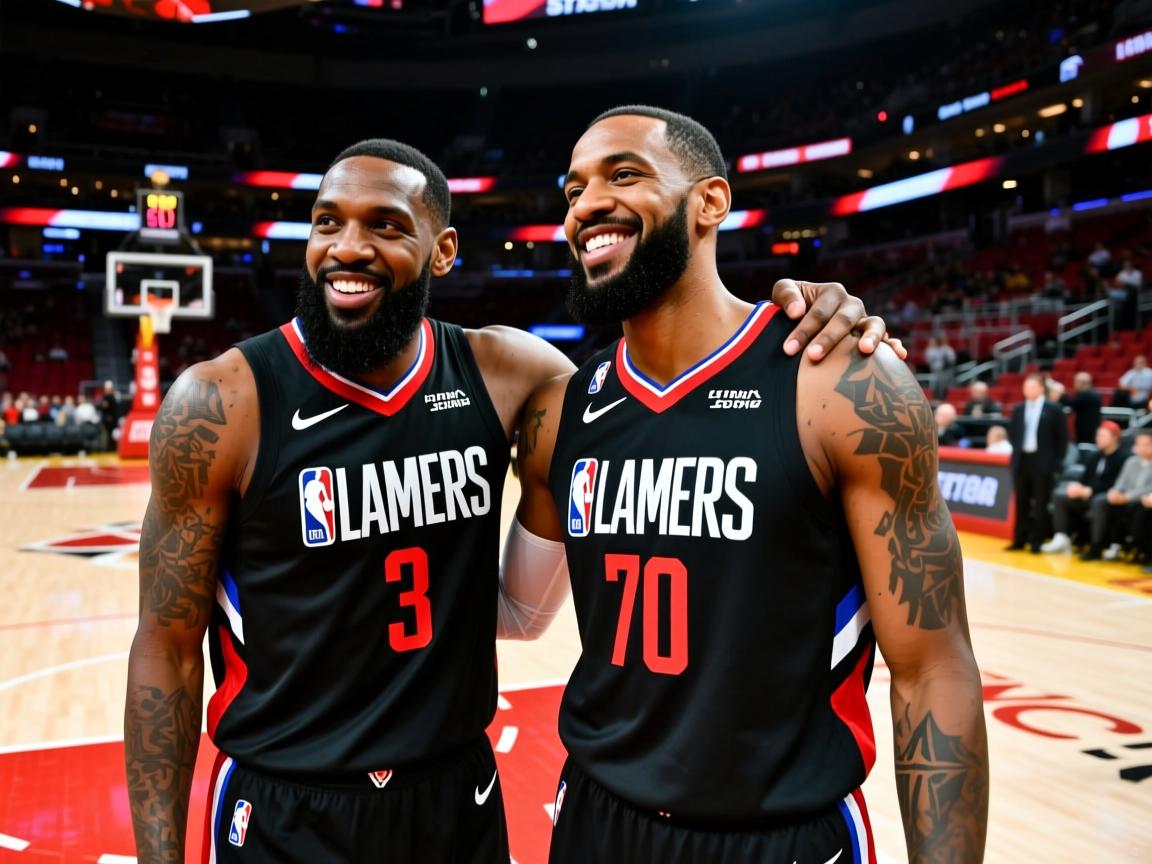 包含哈登与小卡联手砍下70分快船双核状态焕然一新大胜火箭的词条  第4张